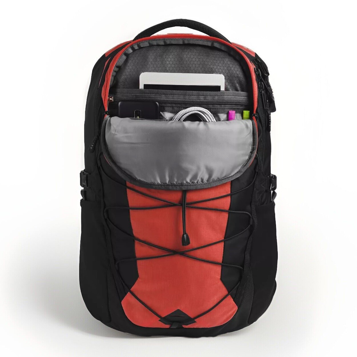 The North Face Borealis Backpack Flare Ripstop/TNF Black image 3
