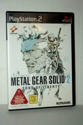 METAL GEAR SOLID 2 SONS OF LIBERTY GIOCO USATO SONY PS2 EDIZIONE