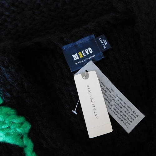 NWT!! Anthropologie MAEVE Bauble Sweater Vest Chunky Knit Retro ~ One Size - Picture 11 of 15