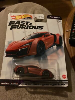 Hot Wheels 1:64 Fast & Furious W Motors Lykan Hyper Sport Model Car