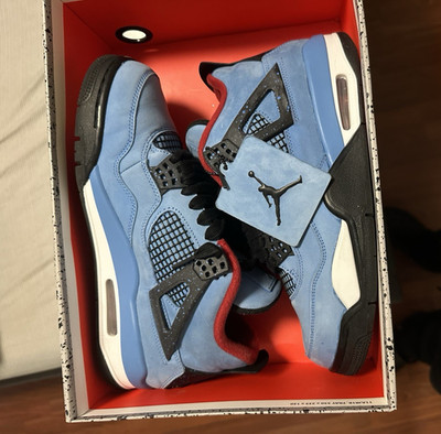 Jordan Air Jordan 4 Retro Travis Scott Cactus Jack University Blue 308497-406