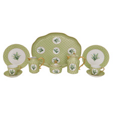 Herend QUEEN ELIZABETH TEA SET– Hand-Painted in Hungary