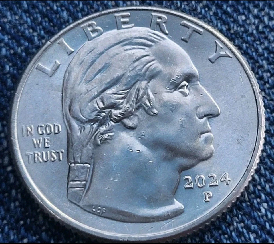 2024-P ZITKALA  UNCIRCULATED ERROR SMOKING PIPE/DOUBLE CHIN/DOUBLING NICE!!! - Image 2 of 4