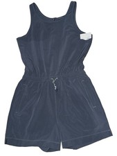 Athleta Girl Play More Romper Girls Size XL Granite Blue Featherweight Stretch