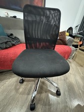 Office Chair Mesh Back Swivel Adjustable Height Black Rolling Desk Chair