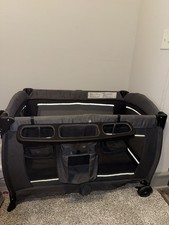 Pamo Babe Portable Playpen Foldable Playard for Baby and Toddler Mattress, Chang