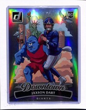 2025 Panini Donruss Jaxson Dart Oversized Jumbo Downtown RC #14 Giants