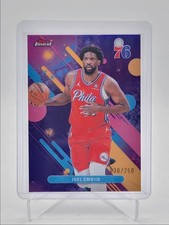 JOEL EMBIID 2025-26 TOPPS FINEST PURPLE REFRACTOR COMMON 76ERS /250 Q7018