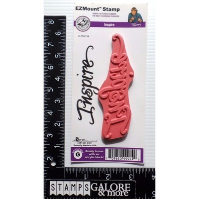 SUNDAY INT'L EZ MOUNT 1 Rubber Stamps Cling G-PSH118 INSPIRE Gruening #BINZ2