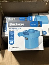 Best way Sidewinder Ac Air Pump Camping Deflating 110-120v Inflate Deflate💯