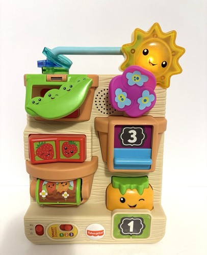Mattel Fisher Price Peek & Play Laugh & Learn Busy Garden Smart Stages Toy