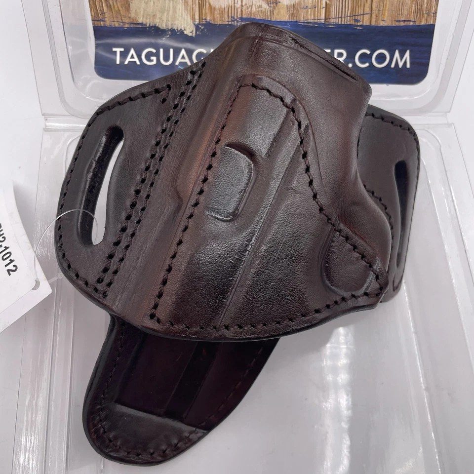 TAGUA TX 1836 FORT CINTURÓN HOLSTR DOBLE STK 9mm/.40 RH MARRÓN TX-EP-BH2-1012 Foto 4 de 4
