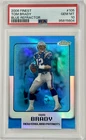 Tom Brady - 2006 Topps Finest -Blue Refractor 006/299 - PSA 10 #105