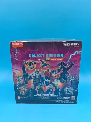 Blokees Transformers Galaxy Version 06 Parallel Universe Set of 9 - New Sealed