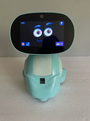 MIKO 3 - Interactive Robot   Blue AI-Powered Smart Robot - Model #EMK301