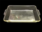 Vintage PYREX #232 Clear Glass, Casserole Baking Dish TAB Handles USA