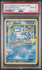 2021 POKEMON CELEBRATIONS CLASSIC COLLECTION #2 BLASTOISE -HOLO PSA 10 CARD on eBay