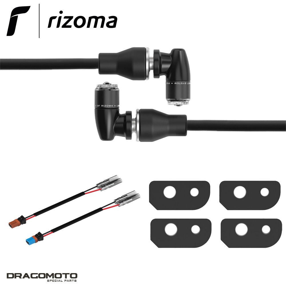 Clignotants KTM 1390 Super Duke R 2024 2025 Rizoma TS076BM noir LED