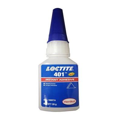 Loctite 401 Clear Instant Adhesive Low Viscosity Fast Drying for Plastic Bonding