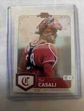 Centennial Tribute: Curt Casali in Full Catcher’s Gear — 2019 Cincinnati Reds