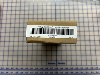 Von Duprin Allegion EPT-10 Electric Power Transfer 106184-36 Silver Sp28