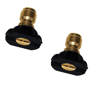 #ad 2Pcs Nozzle Black Pressure Washer Accessories Kit Spray Nozzle Tips Quick Con... $15.58