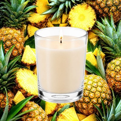 Fresh Pineapples Soy Wax Votive Candles Choose Your Colour
