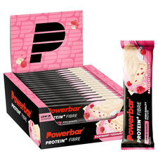 Powerbar - Protein plus - Fibre - Raspberry Yoghurt - 16X35G - High Fibre Low Su