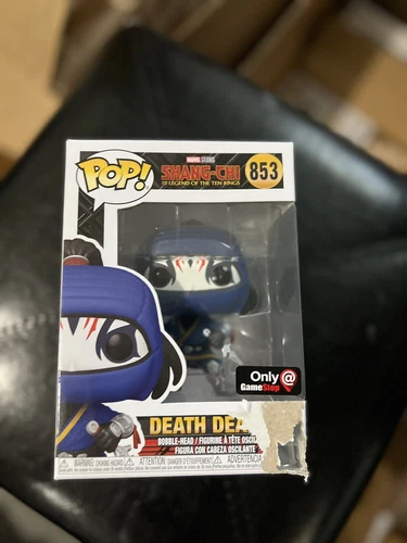 Funko Pop Marvel: Shang-Chi Death Dealer #853 GameStop Exclusive DAMAGED