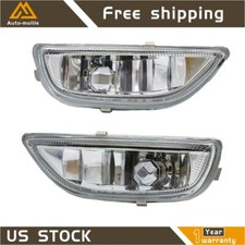 Pair Of Clear Lens Fog Lights Lamps Wbulb Kits For 2001-2002 Toyota Corolla Pair Of Clear Lens Fog Lights Lamps Wbulb Kits For 2001-2002 Toyota Corolla