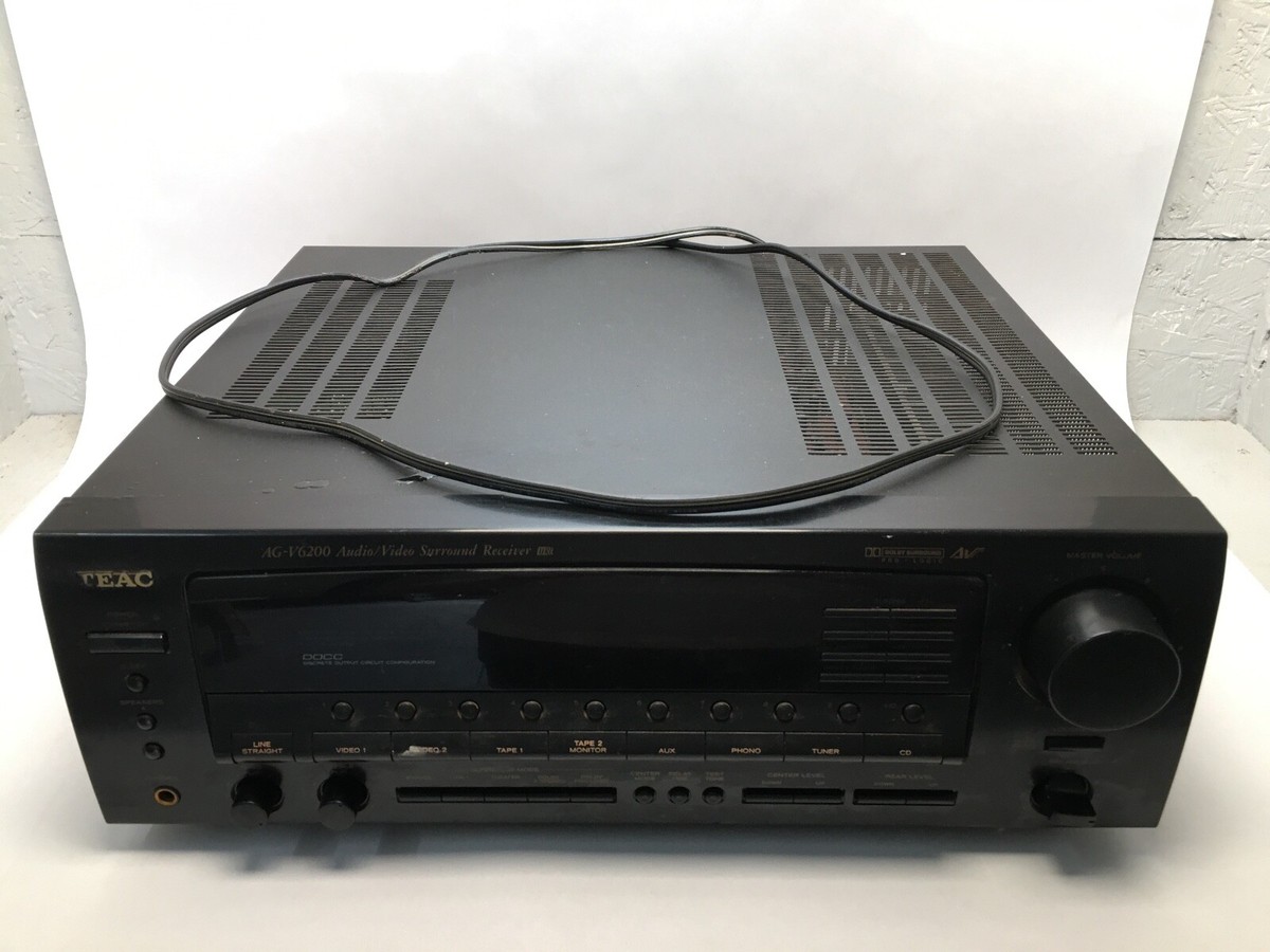 TEAC AG-V6200 Audio/Video Surround Receiver AGV6200 | eBay