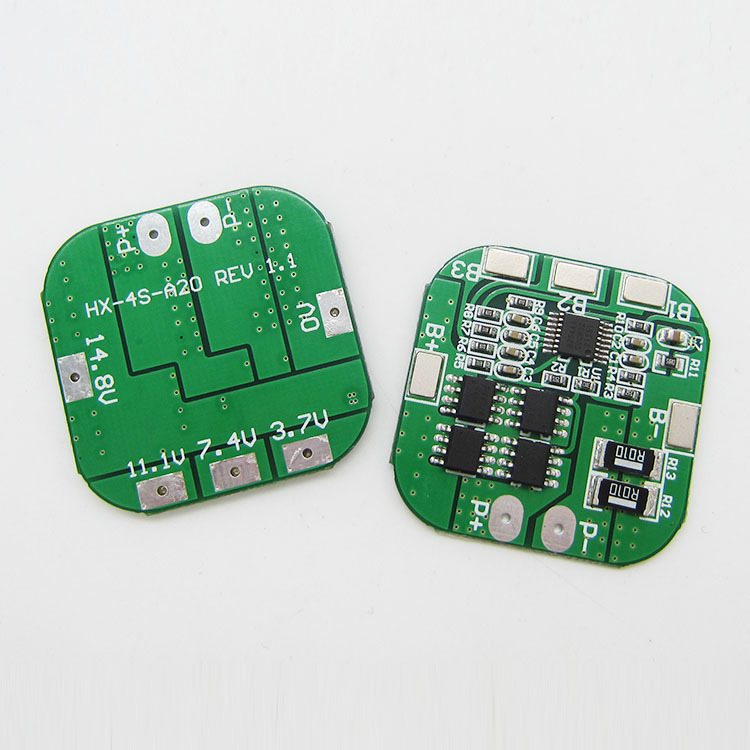 Scheda Protezione BMS Per Batteria LiFePO4 4S 12,8V 8A - PCB 18650