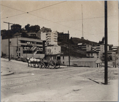 USA, Californie, San Francisco, Vue générale, Vintage print, ca.1910 Tirage vint
