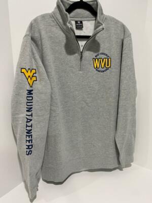 wvu quarter zip