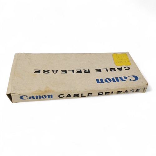 Vtg Canon Shutter Cable Release 250mm 10" Canon SLR Film Cameras In Original Box - Picture 6 of 13