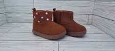 Carter's Toddler Girl's Every Step Lucia Floral Boots Brown Size 4