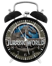   Jurassic World Alarm Desk Clock Nice For Decor or Gifts F157