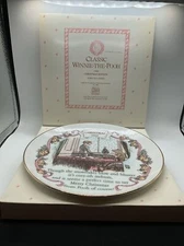 Willitts Galleries - Classic Winnie The Pooh - Christmas 1990 Plate 3rd In Serie