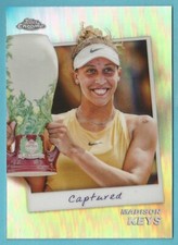 2024 Topps Chrome Tennis Madison Keys Captured Refractor #CTD-MS