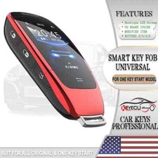 Universal Smart Lcd Remote Key Fob Tk900 For Mercedes-benz A C E S Class For Bmw