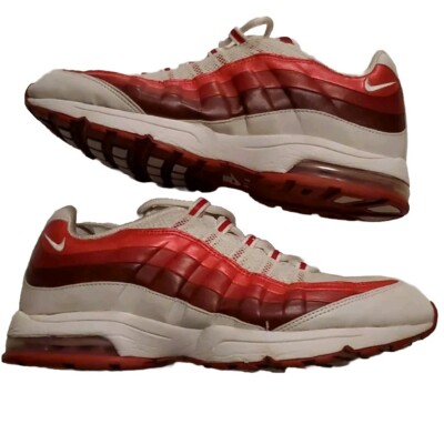 Nike Air Max Zen Sneakers Womens Size 8 Style 313866 - 113. Red White 