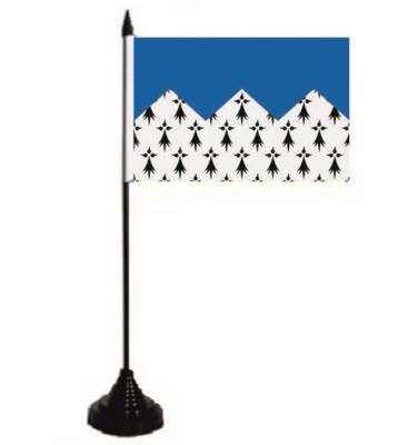 Tischflagge Cotes d´Armor Department neu Fahne Flagge 10 x 15 cm 