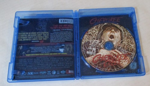 Cherokee Creek Blu Ray 2019 Bigfoot Horror Movie Gore Scream Team Releasing OOP - Picture 2 of 5