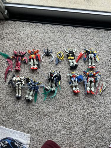 9x Bandai Gundam Wing Vintage Action Figure Weapons Lot loose - Picture 1 of 11