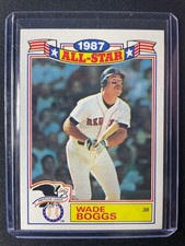 1988 Topps Wade Boggs 1987 All-Star #4 of 22 Red Sox!!!