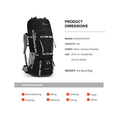 70 liter backpack rain cover Forclaz 100 L Basic Hiking This waterproof cover is quick to put on and take off from 50 Backpack Raincoat Forclaz 70 100