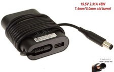 7.4mm 45W AC Adapter Power Charger for Dell Latitude 12 Rugged Extreme 7212