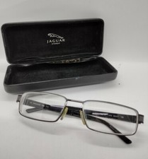 Jaguar Eyewear Eyeglasses 33 610 Matte Black Full Rim Optical Frame With Case