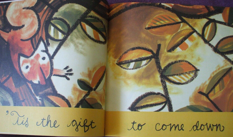 SIMPLE GIFTS A Shaker Hymn Chris Raschka CHILDREN'S BOOK SHAKERS