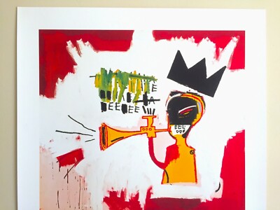 JEAN MICHEL BASQUIAT FINE ART LITHOGRAPH POP ART PRINT 